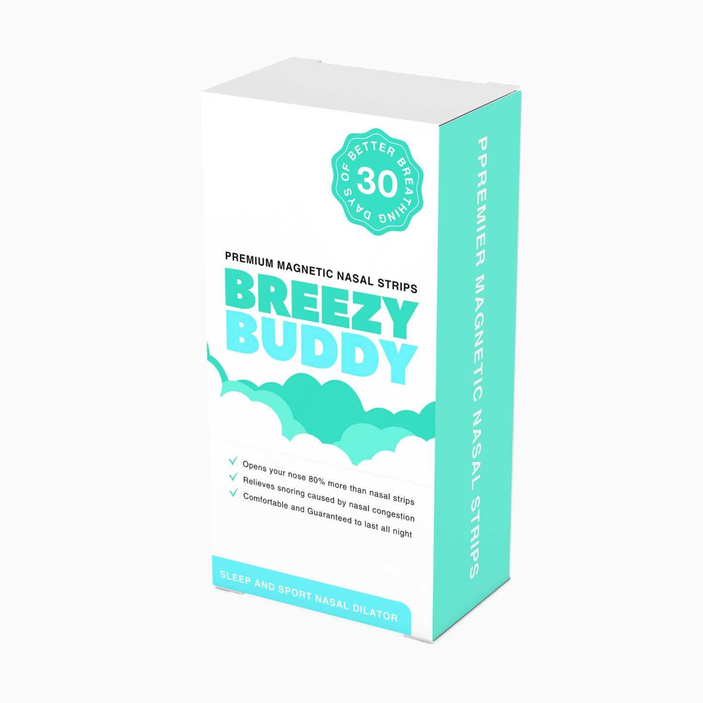 BreezyBuddy - Magnetic Nasal Strip